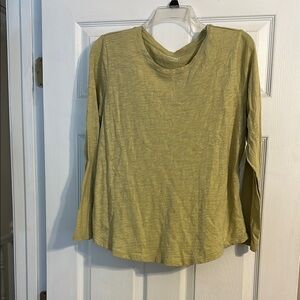 Old Navy Green Long Sleeve Relaxed Tee